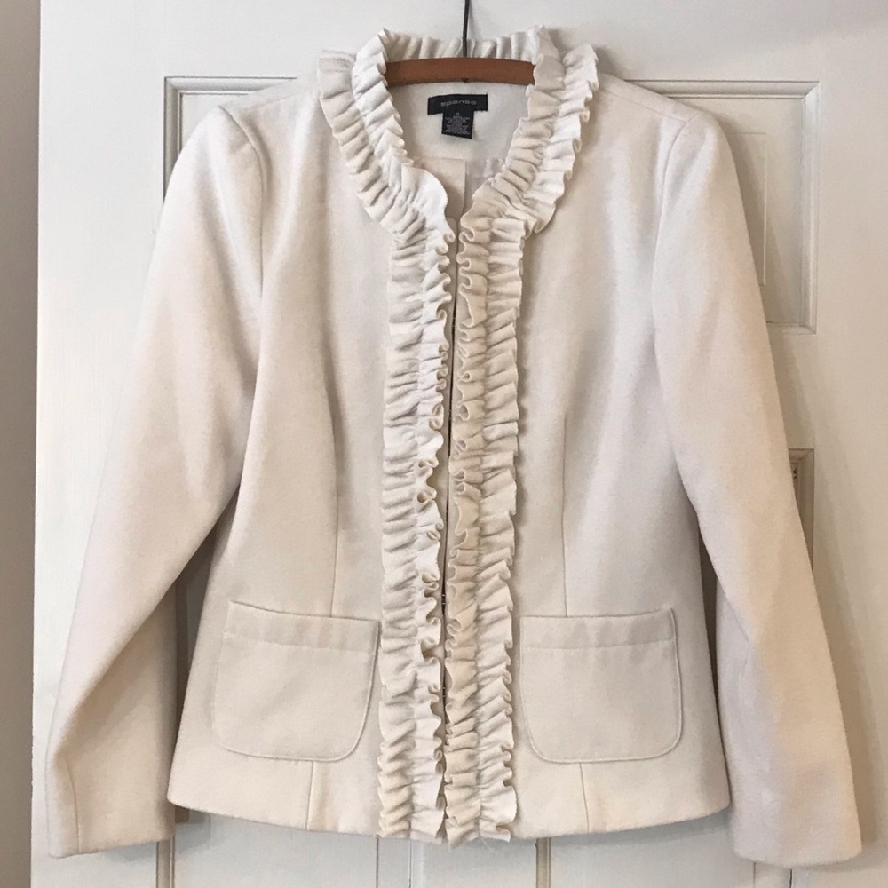 Spense Ruffled Blazer - Picture 2 of 6